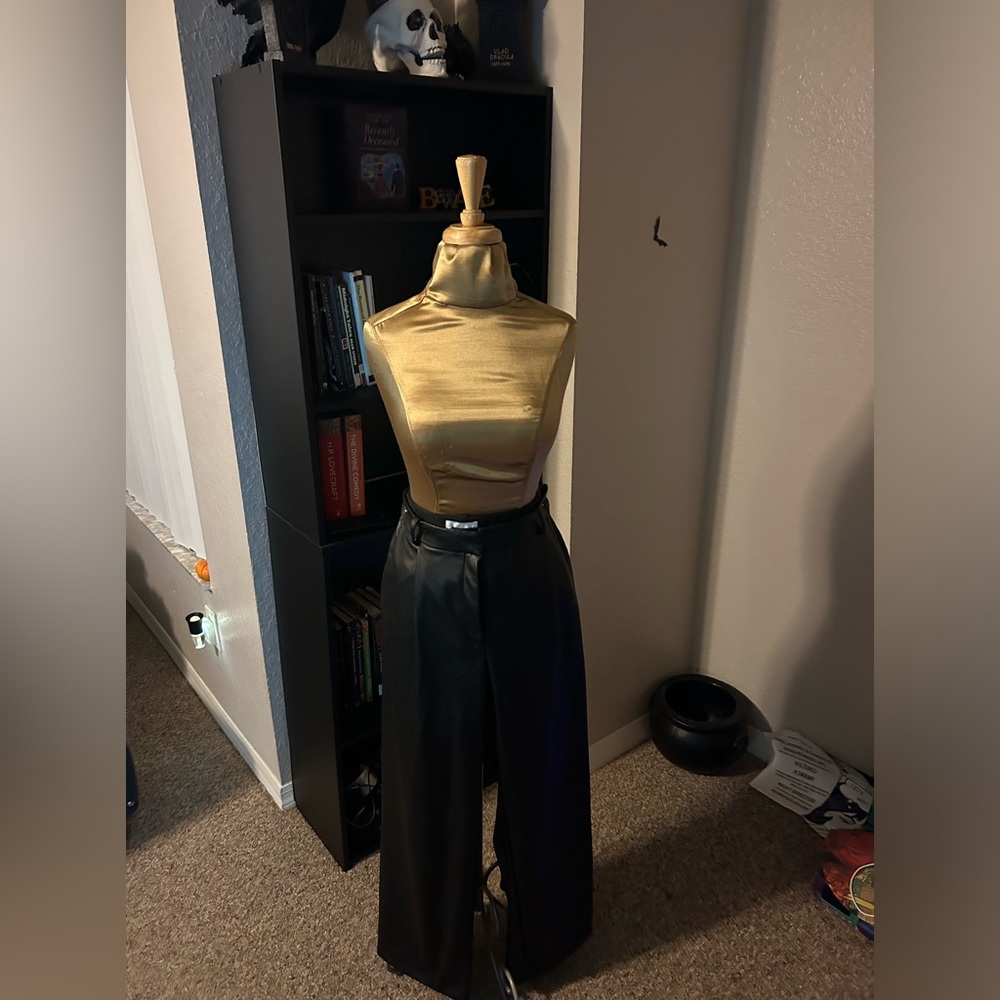 H&M Faux Leather Pants
